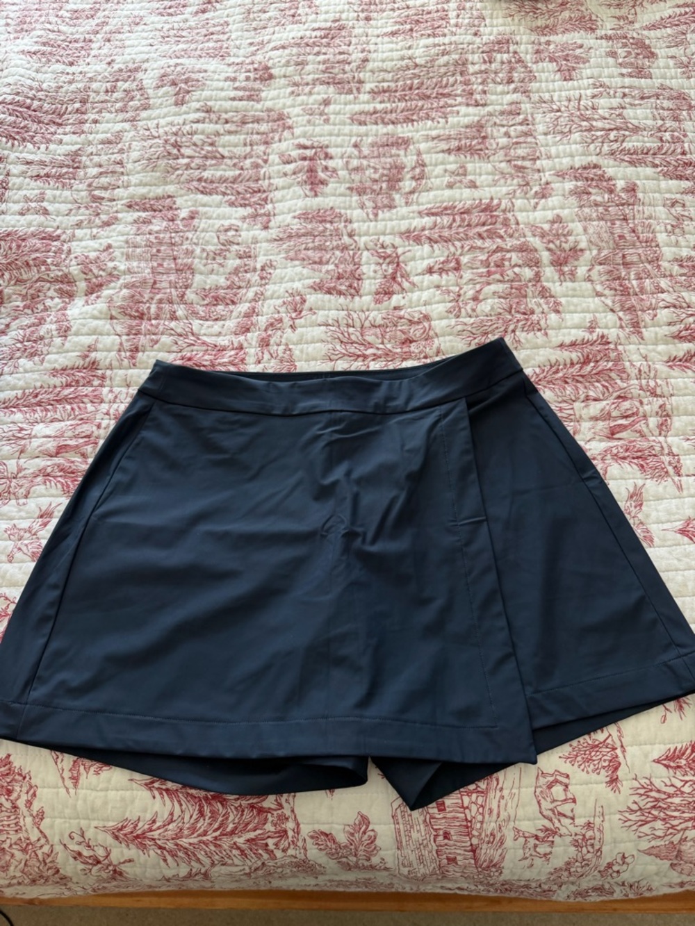 Spanx Midnight Navy Blue Sunshine  6” Skort